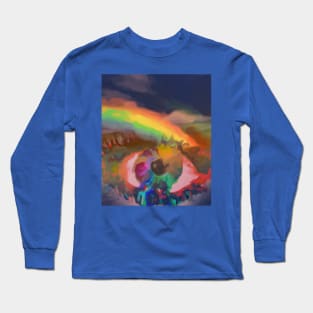 Rainbow Eye Long Sleeve T-Shirt